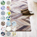 キッチンマット PVCキッチンマット 45×180cm ( 拭ける PVC 45cm 180cm インテリアマット キッチン マット 抗菌 洗濯不要 お手入れ簡...