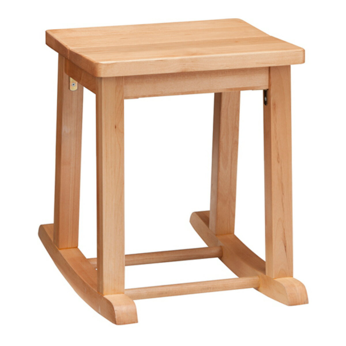 ロッキングスツール ナチュラルテイスト アルダー材 Tiny2 約高さ45cm ( 開梱設置 ロッキングチェア スツール チェア チェアー イス いす 椅子 リ...