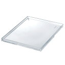 フタ トレー S クリア 専用フタ 透明 プラスチック ( 小物ケース パーツケース 対応 専用 ふた 蓋 トレイ 玄関トレー 鍵 アクセサリー 置き 卓上収納...