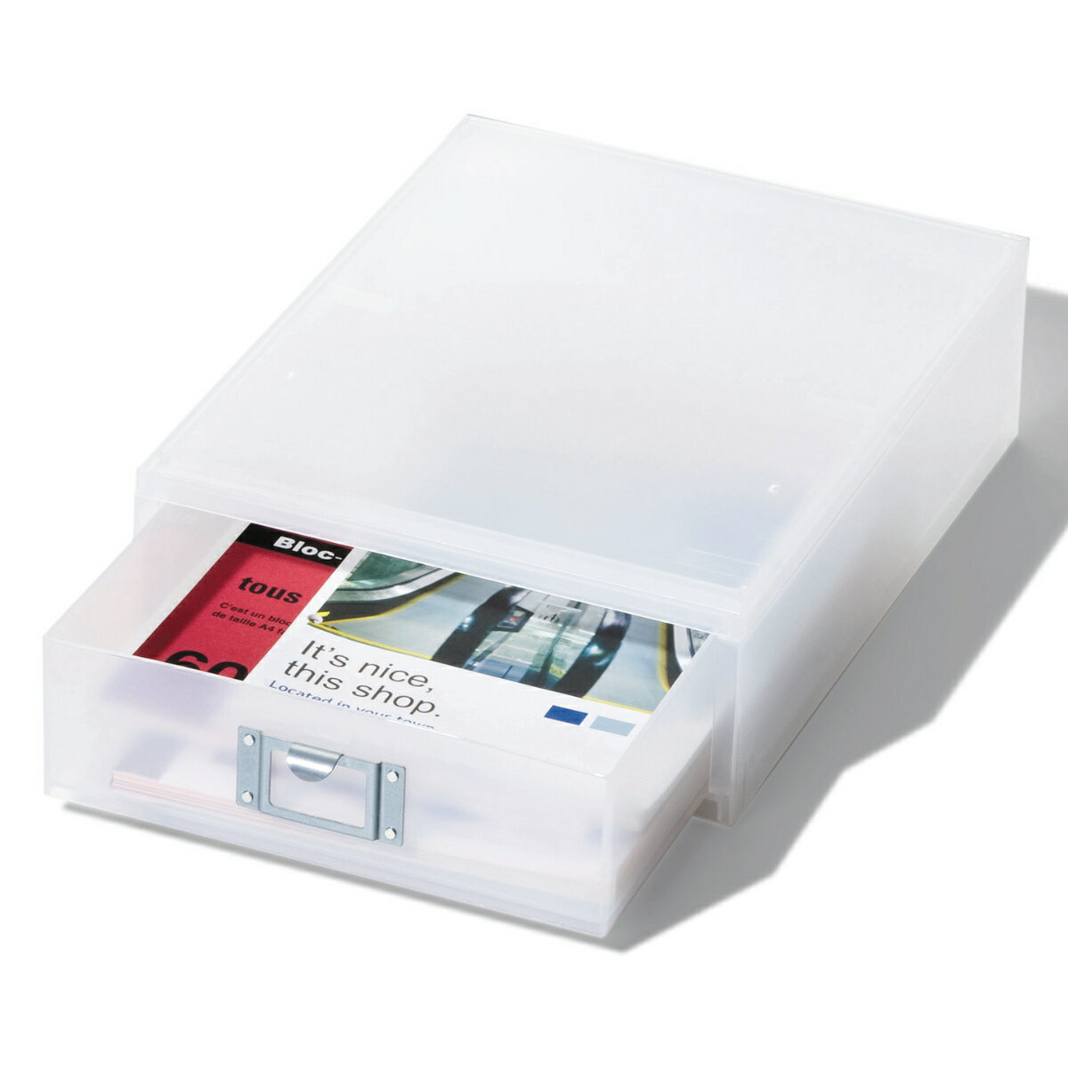 収納ボックス 引き出し プラスチック MX-50 A4 縦 サイズ 浅型 収納 日本製 ( 小物収納 収納ケース ケース ボックス 引出し 小物ケース おしゃれ...