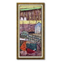 アートパネル サムトフト 『サマー』 46.5×94.5cm ( 絵画 絵 アート インテリア 額 額入り 壁掛け 犬 動物 縦 ポスター アートフレーム アー...