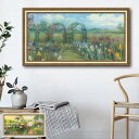 アートパネル キャロル ローワン 98×53cm ( 絵画 絵 アート インテリア 額入り 壁掛け おしゃれ ゲル加工 花 チューリップ ポスター アートフレーム アートポスター 額付き フレーム付き )【39ショップ】