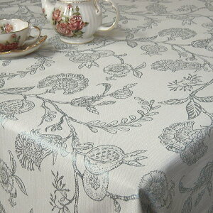 テーブルクロス　北欧　撥水 約130x170cm（長方形4人掛け）ジャガード織 グルナードsimple&modern