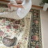 日本製ラグモケット織ホットカーペットカバー床暖対応サイズ約200×200cm（約2畳）手洗いできます抗菌防臭キトサン練り込みで清潔ラグ