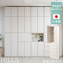 <SS期間中エントリーでポイント10倍>Hills 薄型壁面収納 引出タイプ ホワイトウォッシュ ku-0021 【代引き可能】
