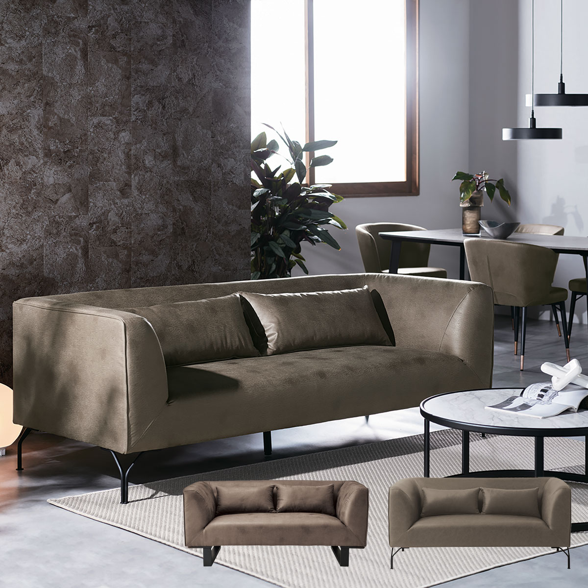 チェリーファニチュア ソファ 2P 155幅 LS-405S-Lex