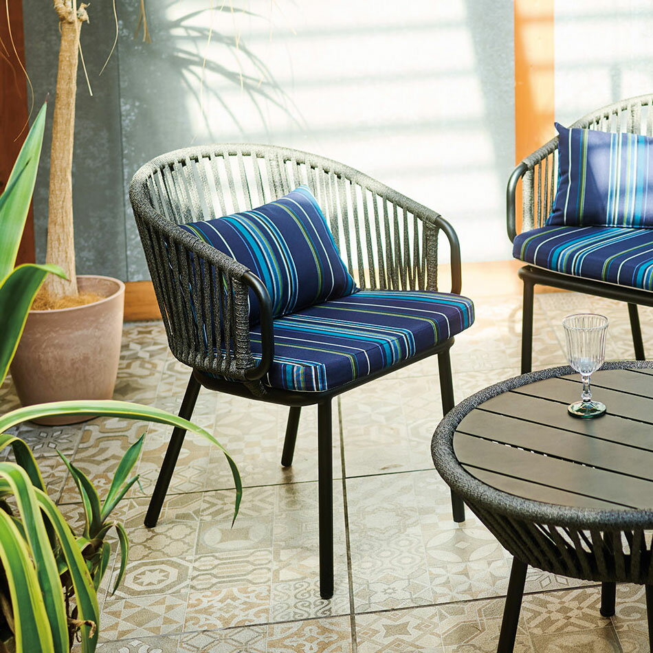 1P ソファ Stingle スティングル アームチェア 屋外対応クッション仕様