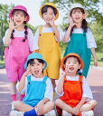 キッズデニムサロペット 子供パンツ ダンス衣装 カラフル ゆったり サロペットとセットで購入可 ダンス衣装 オーバーオール チア ガールズ 応援団 男女兼用 子...