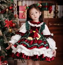 子供ワンピース 可愛い チュチュスカートクリスマス 長袖 イベント クリスマス コスプレ サンタクロース 衣装 日常着用可能