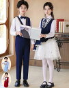 キッズダンス衣装可愛いセット ジャンパースカートセット 長袖女の子 男の子ダンス 合唱 演奏会 発表会 舞台 ステージ ダンス衣装 演出服 幼稚園 小学校 中学校 学園祭 イベント お揃い ダンス衣装 シャツ ベスト パンツ 練習着 団体服 発表会 舞台衣装 夏服 スパンコール(4)