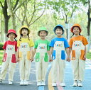 子供ダンス衣装 チアガール衣装 ジャズダンス衣装 Tシャツ ロング丈パンツ キッズ ダンス衣装 セットアップ 上下セット 7色 女の子 男の子ダンス衣装 半袖 ...