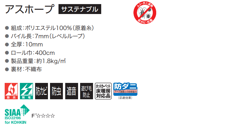 【ポイント最大28倍・送料無料】カーペット 激安 通販 1cm刻み カット無料 アスワン Wall to Wall CARPET！廊下敷き(横88×縦261cm)オーバーロック加工品 HOP-33