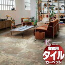 川島織物セルコン 業務用 タイルカーペット モードスタイル マラケシュレザー AB420 全厚8.5mm 寸法50×50cm 16枚入り/ケース