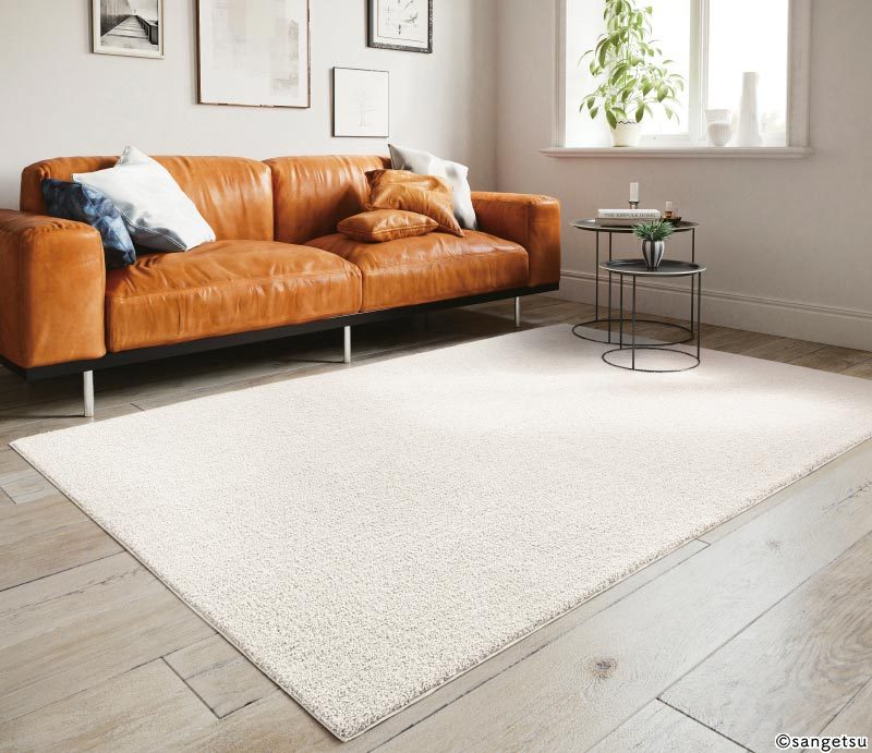 サンゲツ ラグ 絨毯 カーペット マット マイクロファイバーラグ 泡雪 RUG-1711〜1713-S(200cm×250cm) [2]