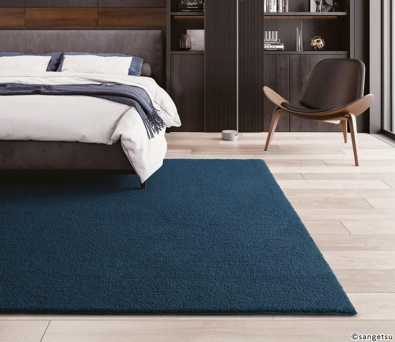 サンゲツ ラグ 絨毯 カーペット マット マイクロファイバーラグ 泡雪 RUG-1711〜1713-S(200cm×250cm) [3]