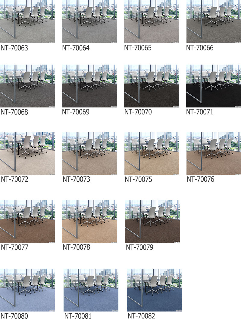 サンゲツ タイルカーペット NT-700 F-eco NT-700 F 中京間10畳(364x455cm) 目安 80枚1組 /一枚のサイズ:50cm×50cm [3]