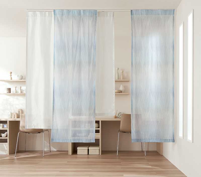 オーダー カーテン アスワン セラヴィ C2061〜2062 ハイグレード縫製 約1.5倍ヒダ 幅604×高さ240cm迄 [3]