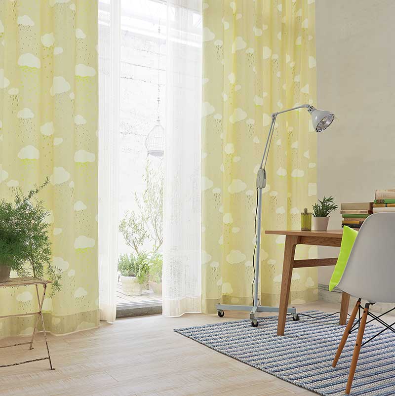 カーテン プレーンシェード アスワン セラヴィ C'estlavie meet Casual E9082 ハイグレード縫製 約2倍ヒダ 450×120cmまで [3]