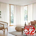 カーテン シェード リリカラ SALA Natural Chic LS-63163～63166 標準仕様 レギュラー縫製 約1.5倍ヒダ 幅88x高さ160cmまで