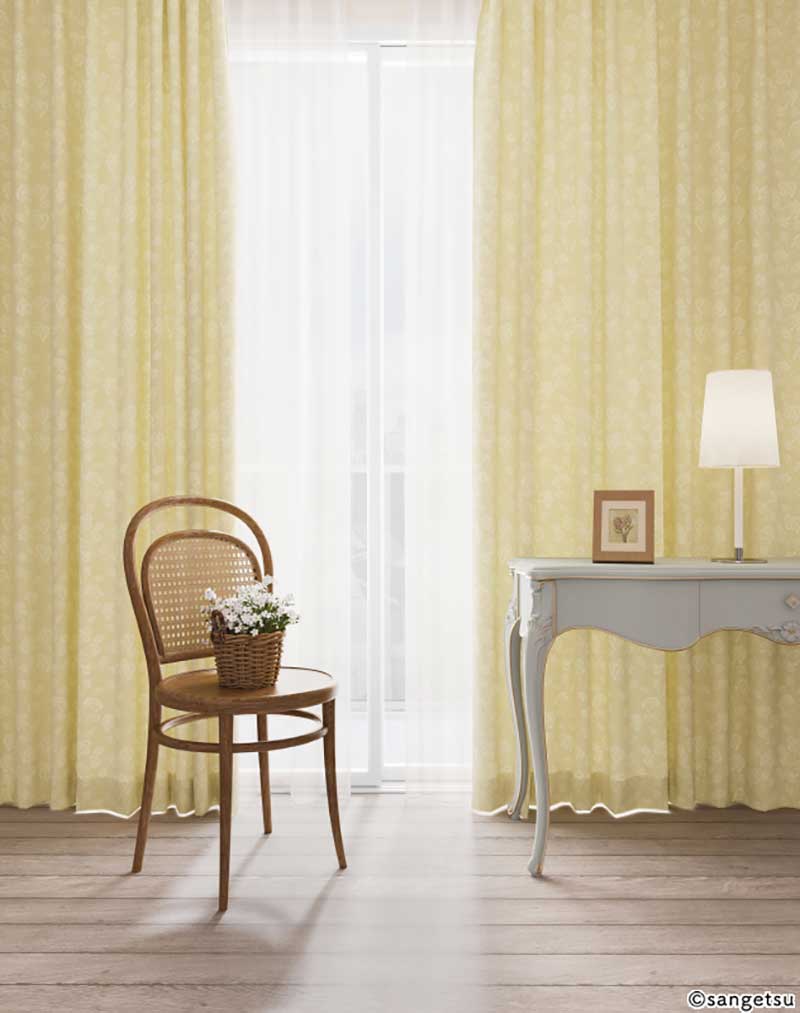 カーテン＆シェード サンゲツ AC Luxury AC2223〜2224 厚地＋レース お買い得セッ...