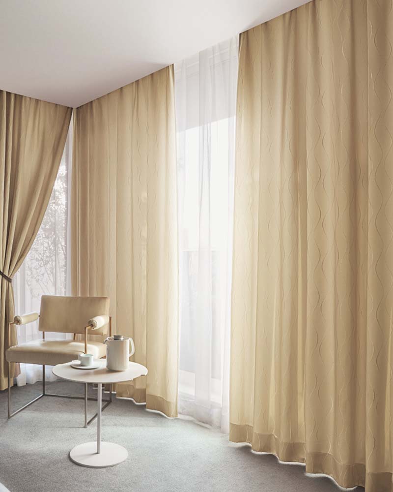 【生地のみの購入! ※1m以上10cm単位で購入可能】カーテン シェード シンコール アビタジオーネ AZ8190〜AZ8192 ドレープ 生地巾150cm [2]