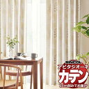 カーテン シェード シンコール アビタ 厚地+レース お買い得セットプラン:ベーシック仕立て 約1.5倍ヒダ 幅500×高さ100cm迄