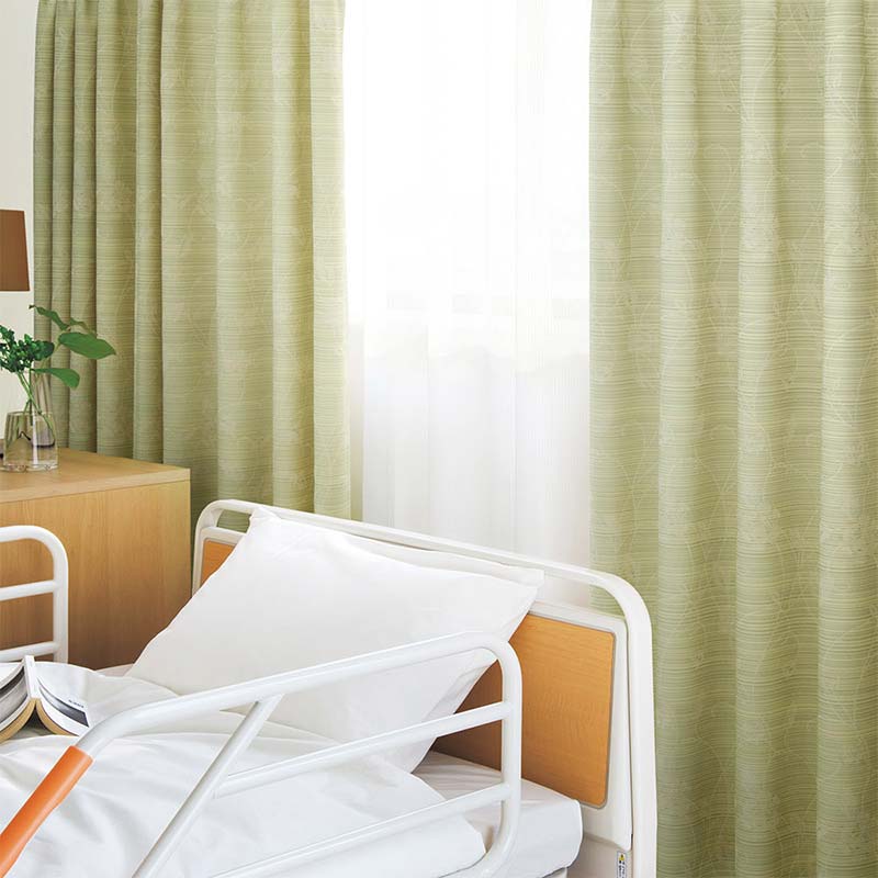 カーテン コントラクト スミノエ フェイス 福祉 スタンダード縫製 約2倍ヒダ レシャン E7230〜E7232 幅150×高さ240cm迄 [2]