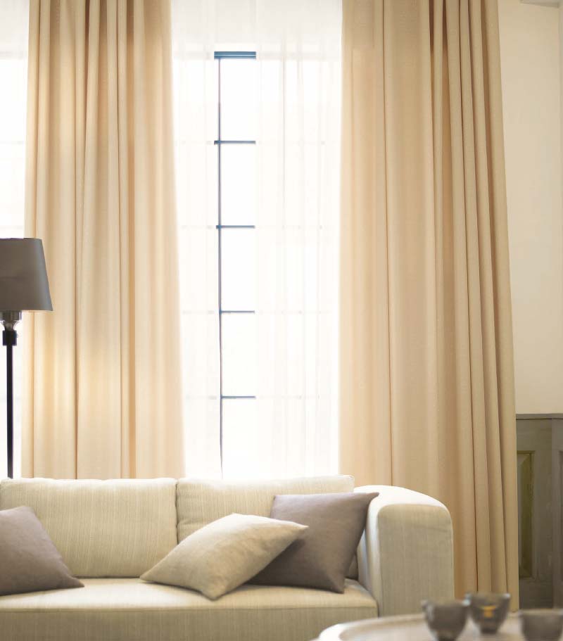 カーテン コントラクト スミノエ フェイス 福祉 スタンダード縫製 約2倍ヒダ フィオナ E7267〜E7275 幅225×高さ140cm迄
