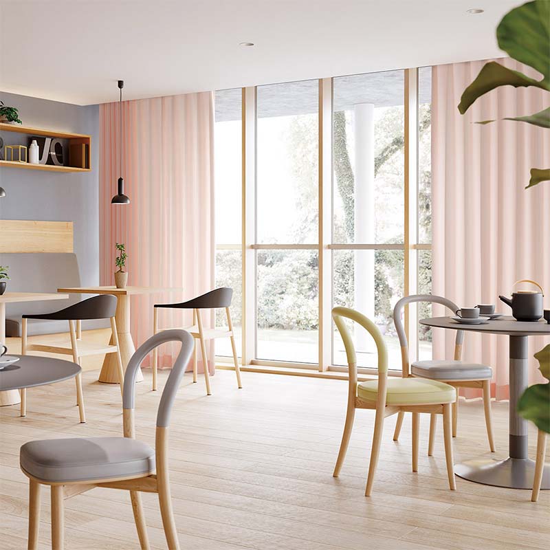 カーテン コントラクト スミノエ フェイス 教育 スタンダード縫製 約2倍ヒダ アポロン3 E7336〜E7344 幅100×高さ280cm迄