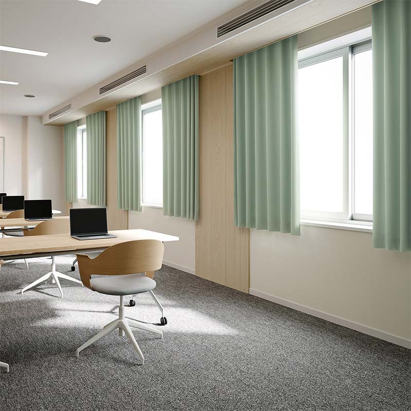 カーテン コントラクト スミノエ フェイス 遮光 スタンダード縫製 約1.5倍ヒダ ルゲディ E7525〜E7534 幅200×高さ80cm迄