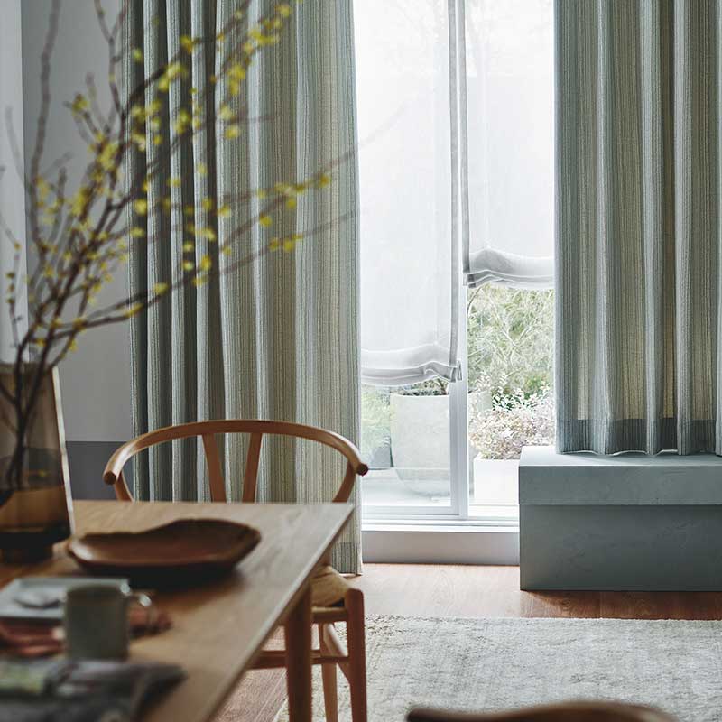 スミノエ オーダーカーテン モードエス ドレーパブル D-8053・D-8054 プレーンシェード R07H ドラム式 幅93x高さ160cmまで