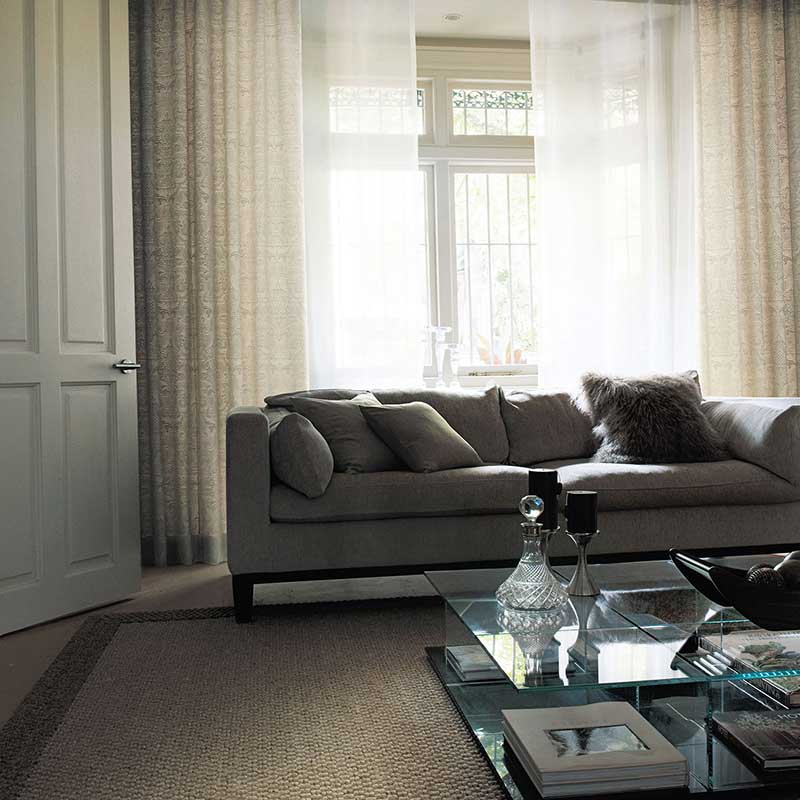 スミノエ オーダーカーテン モードエス ミラショーン D-8108・D-8109 ライセンスD(約2倍ヒダ) LD タテ使い 幅270x高さ280cmまで [3]