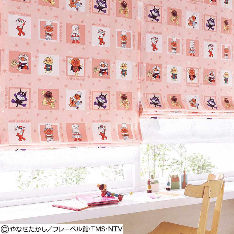 東リ fuful フフル オーダーカーテン TKF11160・11161 アンパンマン サンプル