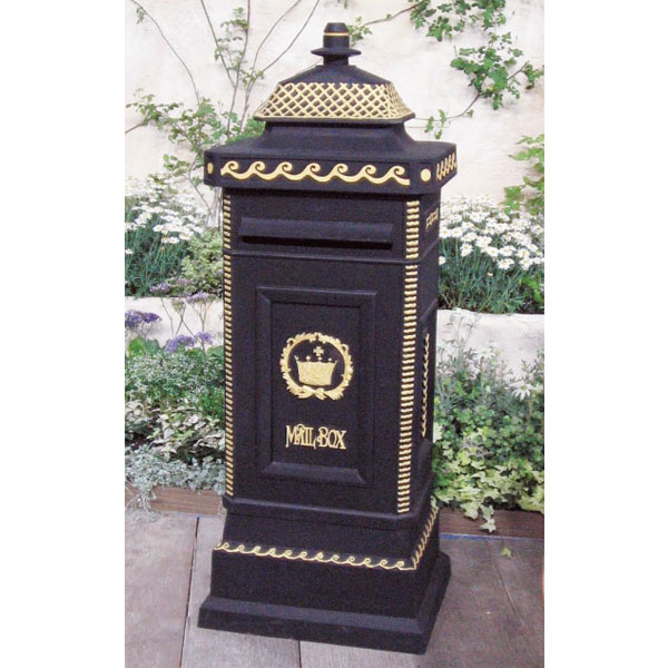 ガーデニング 我が家の素敵なジャービス エクステリア JABIS Exterior★ヨーロピアンメイルボックス　黒..