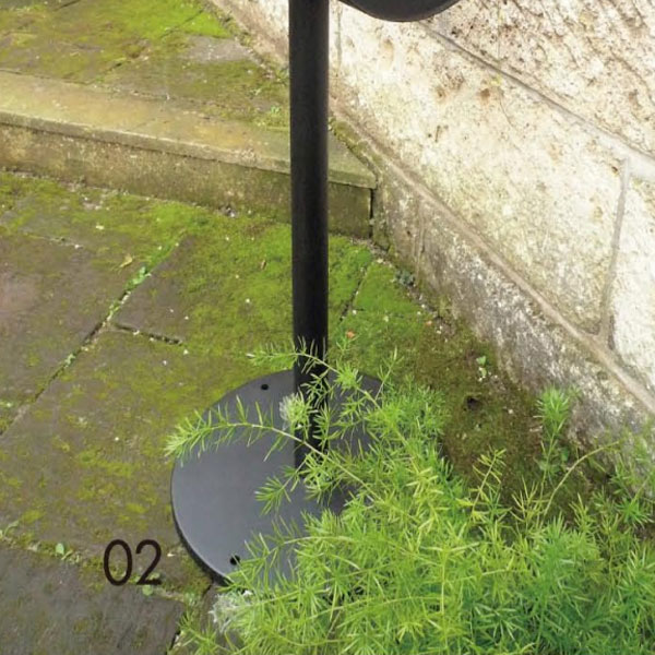 ガーデニング 我が家の素敵なジャービス エクステリア JABIS Exterior★円筒ポスト　スタンド (36453)