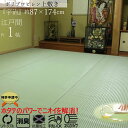 【送料無料】快適健康生活!抗菌PPござ 宇治 江戸間1帖 87x174