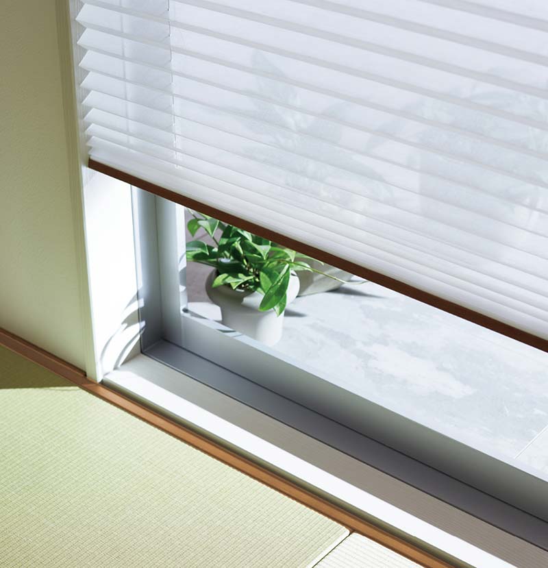 【最大ポイント23倍+クーポン】トーソー プリーツスクリーン しおり25 シングル チェーン シアー ハルカ TP-8131〜8138 幅2800×高さ2600mm迄 [2]