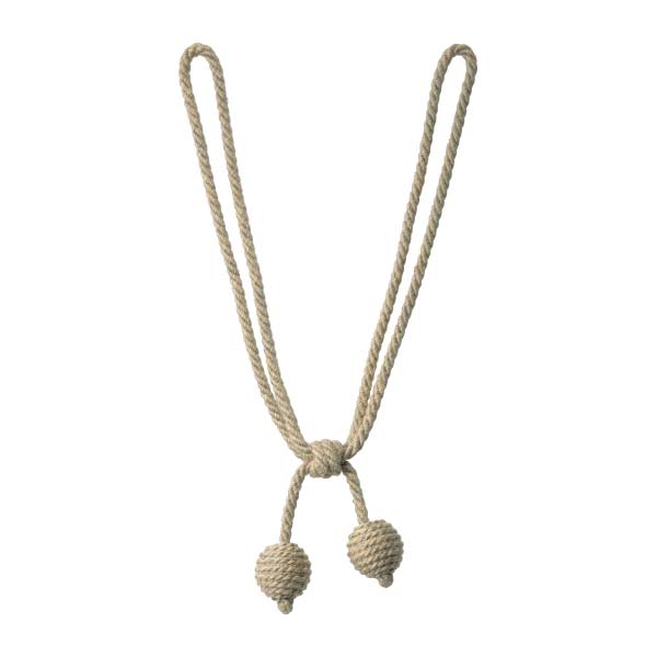 たっせる タチカワのカーテンレール カーテン アクセサリー タッセル●ナチュレA（1本）●ナチュラルブラ..