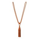 たっせる タチカワのカーテンレール カーテン アクセサリー タッセル●パステルA(1本)●オレンジ