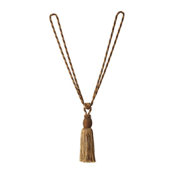 たっせる タチカワのカーテンレール カーテン アクセサリー タッセル●ロココ（1本）●モカブラウン