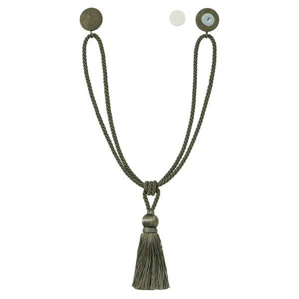 オーダーカーテンとカーテンレールに合わせ、カーテンアクセサリータッセルで窓辺をドレスアップ★マグ..