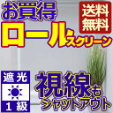 送料無料 半額以下 カーテンレールに取付けられる 目隠し 空間 間仕切り 立川機工 ロールスクリーン 幅〜90 高さ〜200cm まで