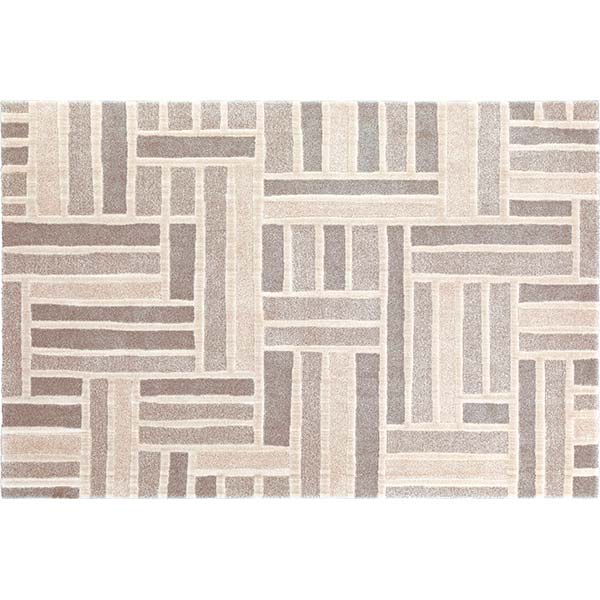 楽天インテリアカタオカ【送料無料】ラグ マット GLOBE IMPORT CARPET COLLECTION ニックス77307/671グレー 200x250