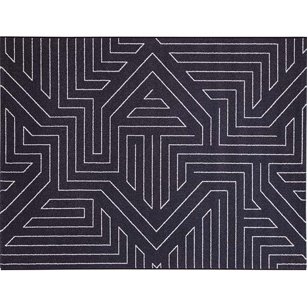 【送料無料】ラグ マット GLOBE IMPORT CARPET COLLECTION フォージー 32060/3268 ブラック 160x230