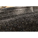 【スーパーSALE】【送料無料 条件付き】ラグ マット モリヨシ WORLD CARPET Simple DesighLOUI ルイ BK 約140×200cm