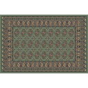 【送料無料 条件付き】玄関マット モリヨシ WORLD CARPET Mat Collection カラチ マット GN 約50×80cm