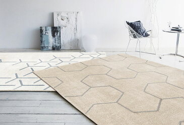 【送料無料】ラグ マット Prevell CARPET COLLECTION 2021 Spring/Summer スコープ/2316 約130x190cm 00グレー