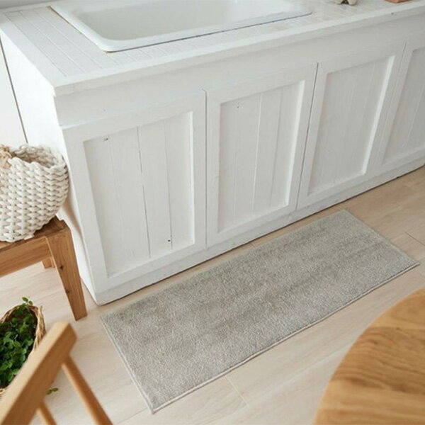 【送料無料】ラグ マット HOME RUG MAT 2024-2025 SOLIDY/NO.131-26512 #41 グレージュ 45x270cm