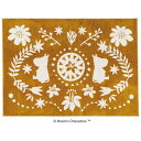 【送料無料】北欧 ラグマット MOOMIN EDTION.3FOLK LINE RUG(フォークライン ラグ)約130x185cm(3)