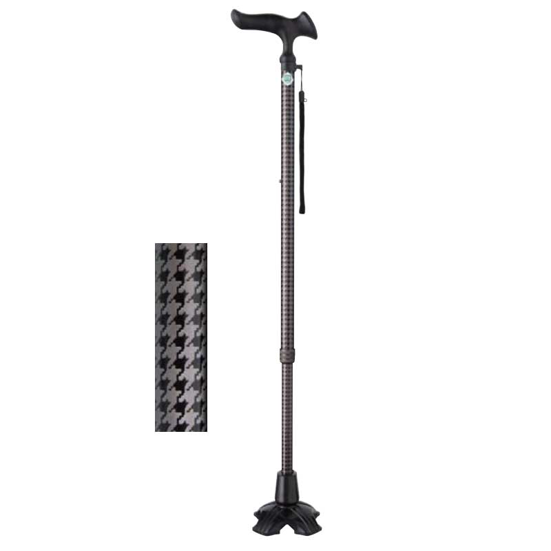 ウォーキング・ステッキ・杖 シニアサポート 歩く力を応援 かるがも オム4点DX 伸縮S・M兼用 WB3842 千..